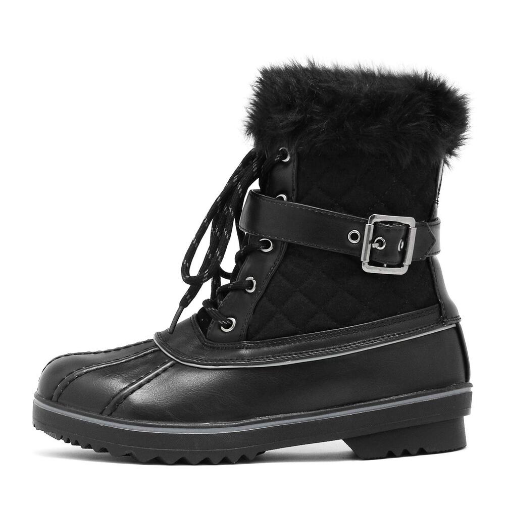 NIB DREAM PAIRS Women's Mid Calf Waterproof Winter Snow Boots Women's Size 5